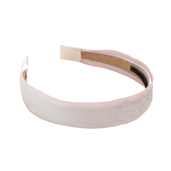 Halo Luxe Heirloom Velvet Sateen Headband - Ballet Slipper Pink