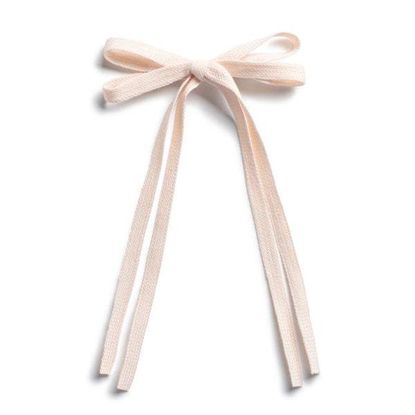 Halo Luxe Hopscotch Twill Long Tail Clip - Pastel Pink