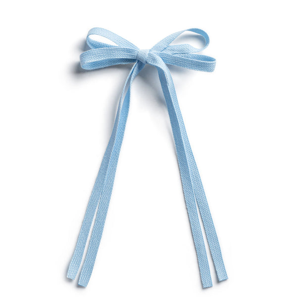 Halo Luxe Hopscotch Twill Long Tail Clip - Blue