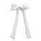 Halo Luxe Hopscotch Twill Long Tail Clip - White