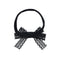Halo Luxe Ivy Scalloped Lace Baby Headband - Black