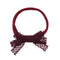 Halo Luxe Ivy Scalloped Lace Baby Headband - Wine