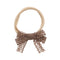 Halo Luxe Ivy Scalloped Lace Baby Headband - Mocha