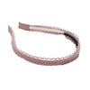 Halo Luxe Ivy Scalloped Lace Headband - Mauve