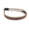 Halo Luxe Ivy Scalloped Lace Headband - Mocha