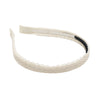 Halo Luxe Ivy Scalloped Lace Headband - Ivory