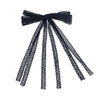 Halo Luxe Ivy Scalloped Lace Longtail Clip - Navy