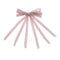 Halo Luxe Ivy Scalloped Lace Longtail Clip - Mauve