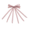 Halo Luxe Ivy Scalloped Lace Longtail Clip - Mauve