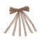 Halo Luxe Ivy Scalloped Lace Longtail Clip - Mocha