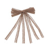 Halo Luxe Ivy Scalloped Lace Longtail Clip - Mocha