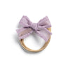 Halo Luxe Mae Lattice Lace Baby Headband - Lavender