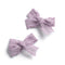 Halo Luxe Mae Lattice Lace Double Clip Set - Lavender