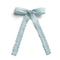 Halo Luxe Mae Lattice Lace Long Tail Clip - Powder Blue