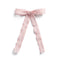 Halo Luxe Mae Lattice Lace Long Tail Clip - Ballet Slipper