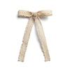 Halo Luxe Mae Lattice Lace Long Tail Clip - Beige