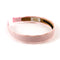 Halo Luxe Esmae Lace Trimmed Linen Headband - Light Pink
