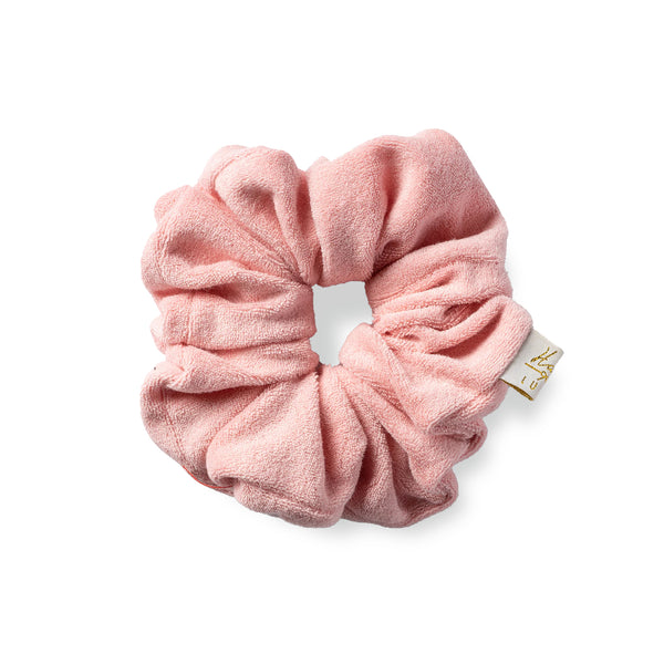 Halo Luxe Terry Scrunchie - Pink