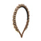 Halo Luxe Melody Pearl Cluster Headband - Champagne Gold