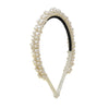 Halo Luxe Melody Pearl Cluster Headband - Ivory