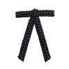 Halo Luxe Melody Pearl Cluster Longtail Clip - Black