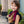 Load image into Gallery viewer, Halo Luxe Mia Corduroy Signature Bow Logo Long Tail Scrunchie - Ruby
