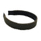 Halo Luxe Millie Textured Scalloped Edge Woolen Headband - Olive