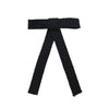 Halo Luxe Millie Textured Scalloped Edge Woolen Longtail Clip - Black