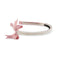 Halo Luxe Molly Double Strand Pearl Grosgrain Bow Headband - Mauve