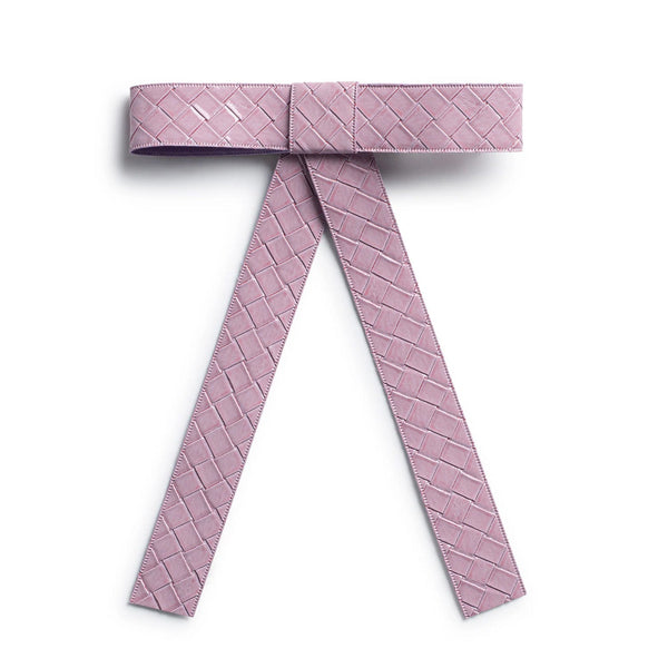 Halo Luxe Poppy Braided Woven Patent Clip - Lavender