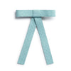 Halo Luxe Poppy Braided Woven Patent Clip - Powder Blue
