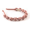 Halo Luxe Darla Rose Satin Headband - Mauve