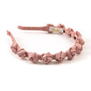 Halo Luxe Darla Rose Satin Headband - Mauve