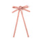 Halo Luxe Darla Rose Bow Hair Clip - Mauve