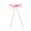 Halo Luxe Darla Rose Satin  Bow Hair Clip - Light Pink