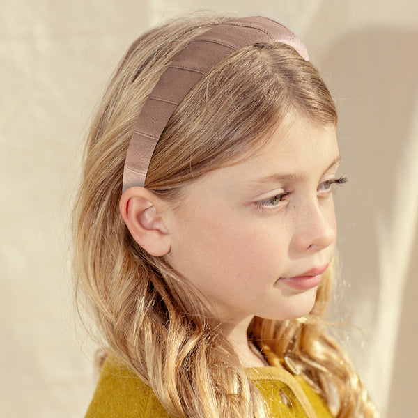 Halo Luxe Scarlett Suede Headband - Tan