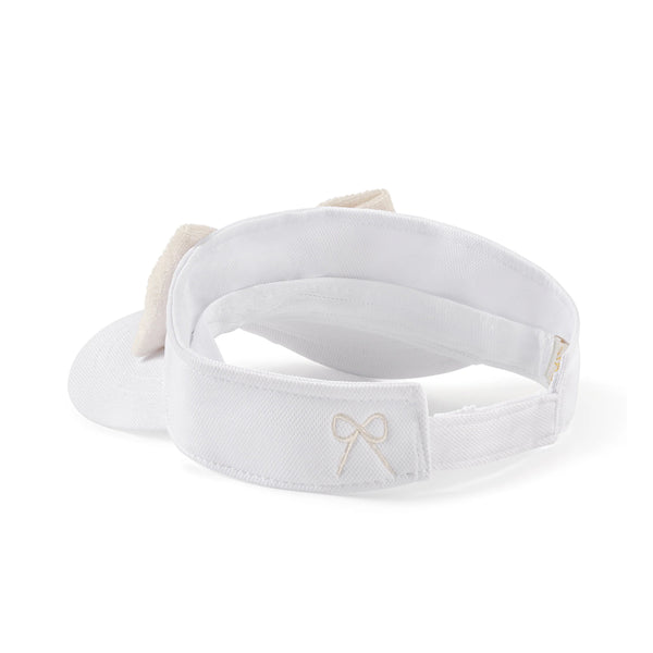 Halo Luxe Terry Visor - Pearl