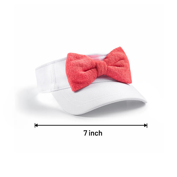 Halo Luxe Terry Visor - Strawberry