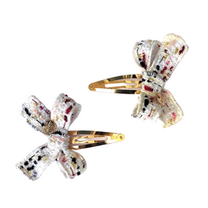 Grace Clip Ivory Multi - Halo Luxe