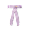 Ava scalloped long tailed clip lavender