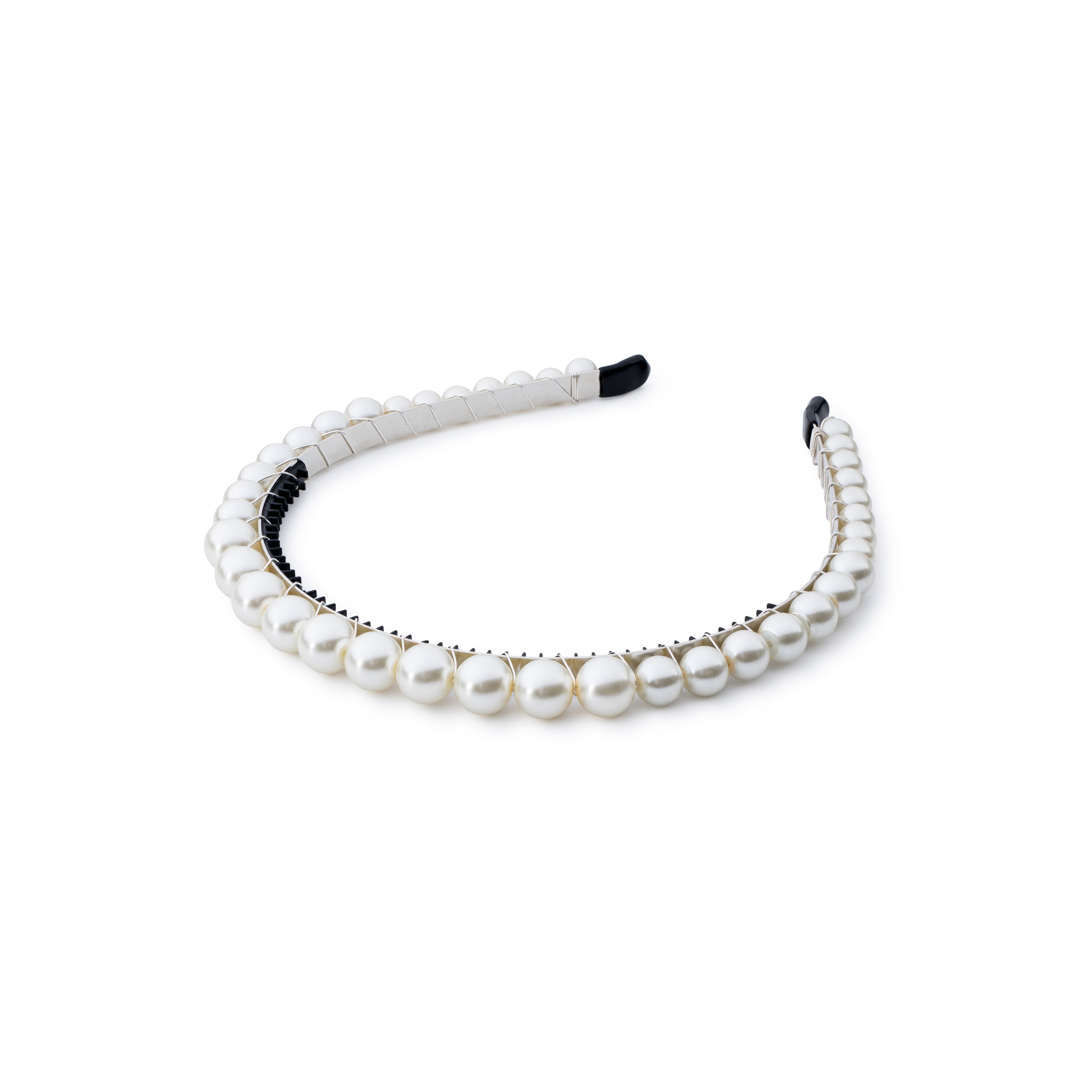 Halo Luxe Bon Bon Pearlized Tiara - Pearl