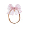 Halo Luxe Emma Organza Baby Band - Pink