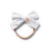 Halo Luxe Forever Eyelet Baby Band - White