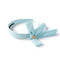 Halo Luxe Forever Eyelet Side Bow Headband - Powder Blue