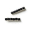 Halo Luxe Gemma Gemstone Clip Set - Black