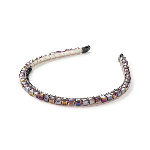 Gemma gemstone headband Amethyst