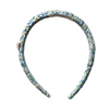 Halo Luxe Lilly Floral Print Headband - Blue