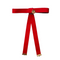 Halo Luxe Maddy Twill Bow Clip Red