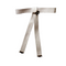 Halo Luxe Maddy Twill Bow Clip White