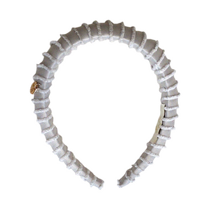 Noa Fringe Headband Cloud - Halo Luxe